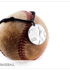 Baseball necklace
